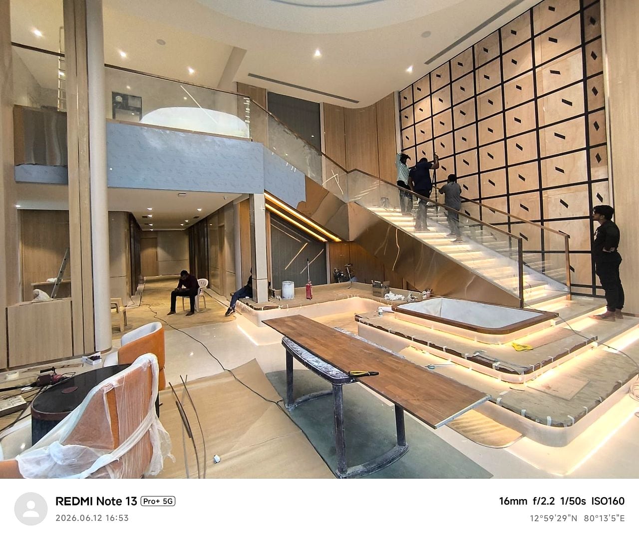 Brigade Stellaris — Lobby Staircase — Structural Steel Fabrication by Boss Fabrication