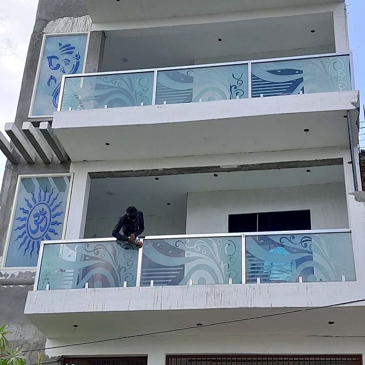 Glass Balcony Railing — Multi-Level — SS & Glass Handrails, Staircases by Boss Fabrication