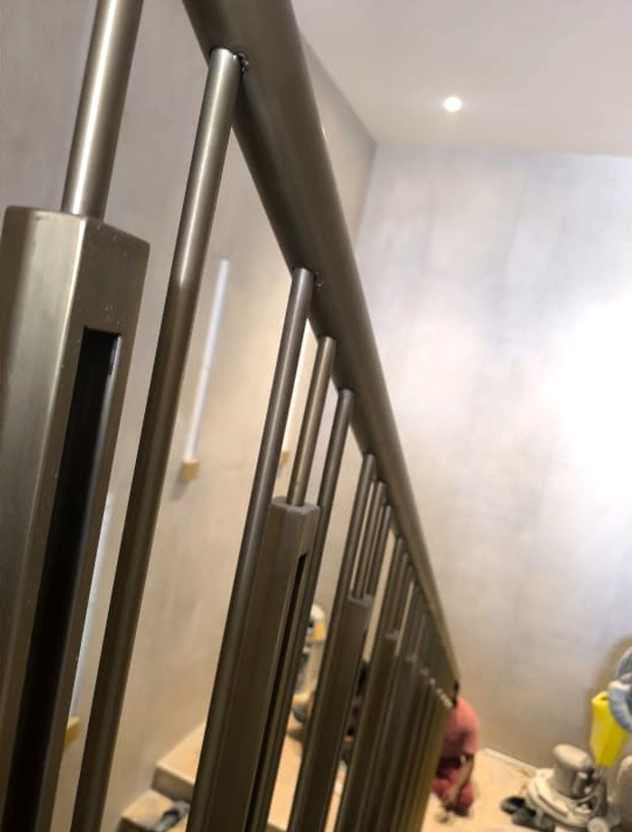 Kanchi Jewellers — SS PVD Gold Railing by Boss Fabrication