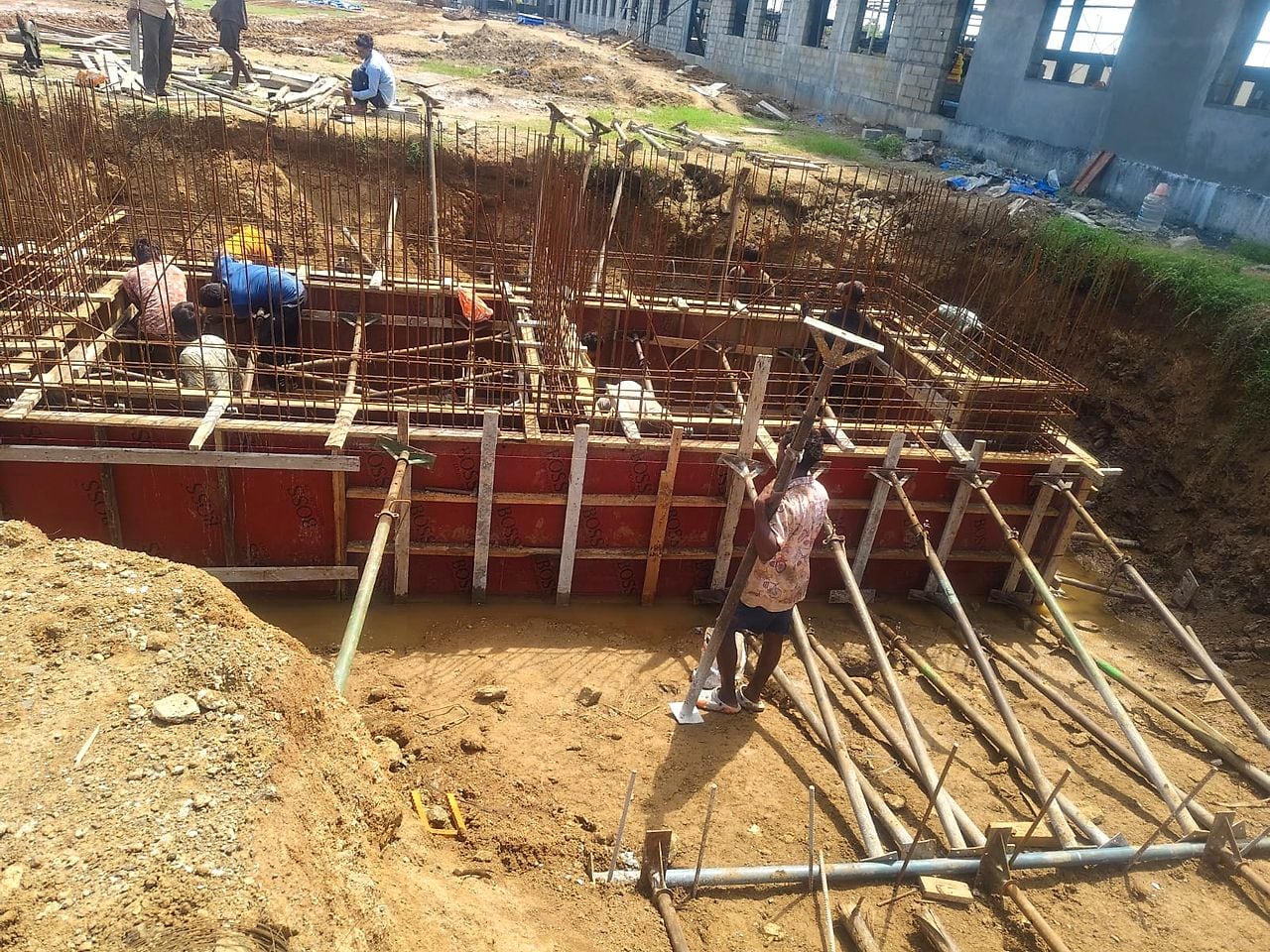 Footing Shuttering