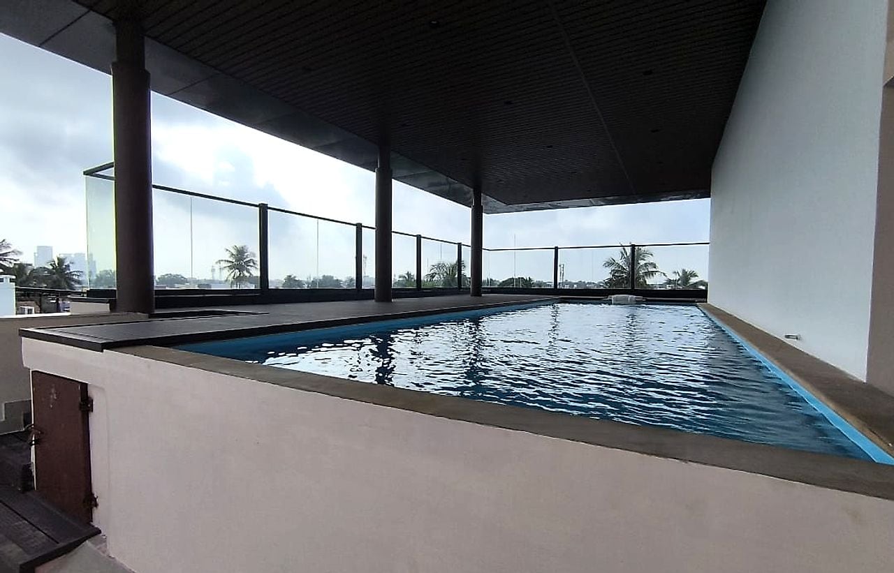 Pride Residence — Pool Glass Railing — SS & Glass Handrails, Staircases by Boss Fabrication