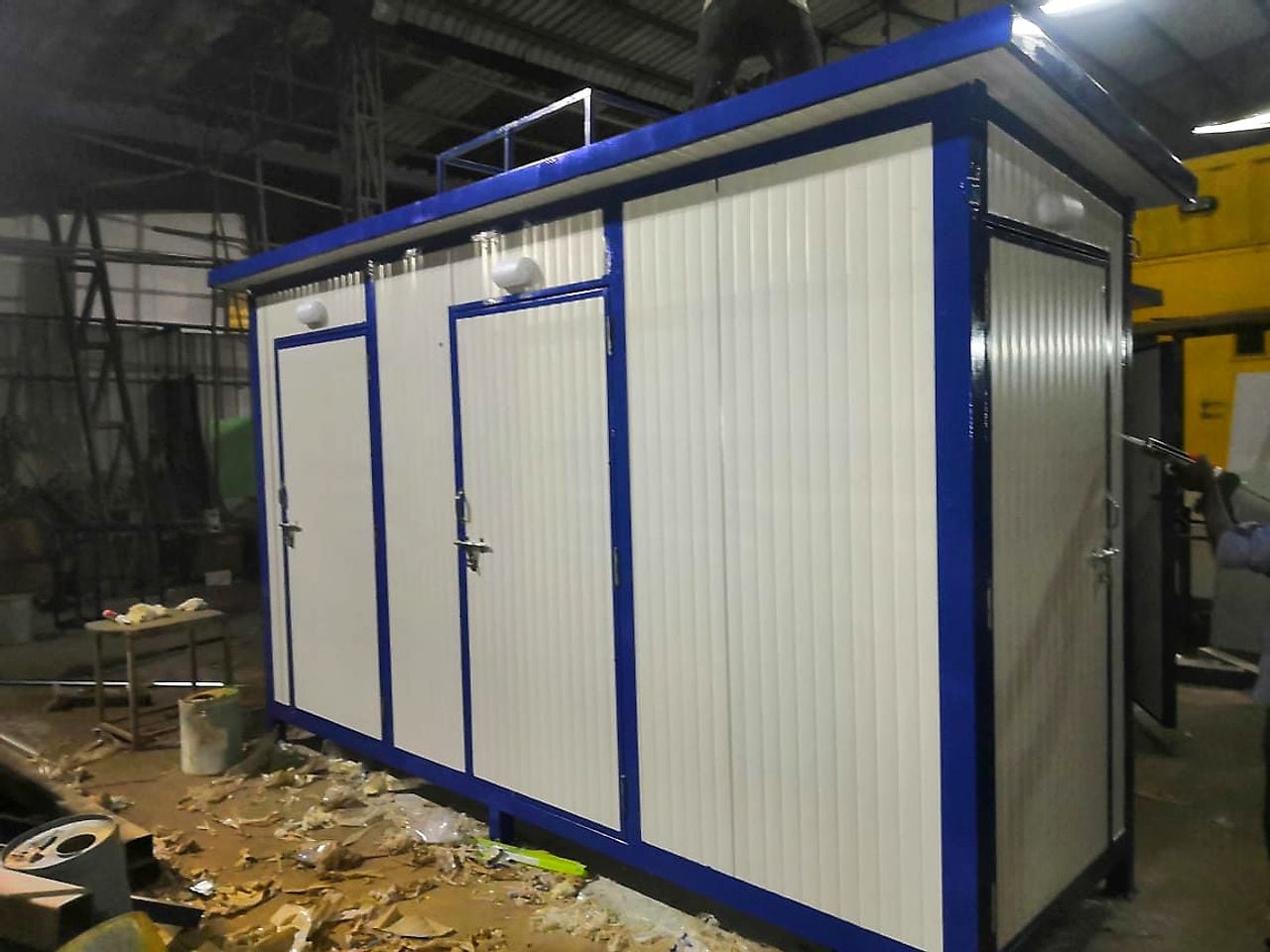 Puff Panel Site Cabin — Puff Panel Rooms & Container Cabins by Boss Fabrication