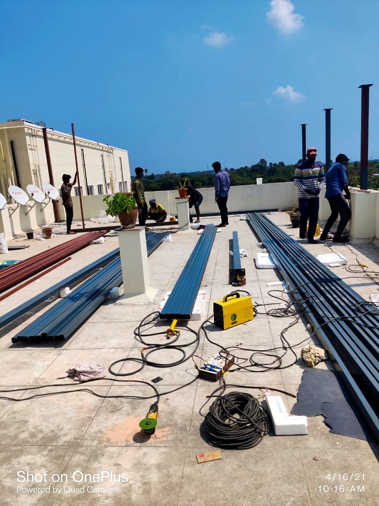 Roof Purlin Layout — PEB & Industrial Shed Fabrication by Boss Fabrication