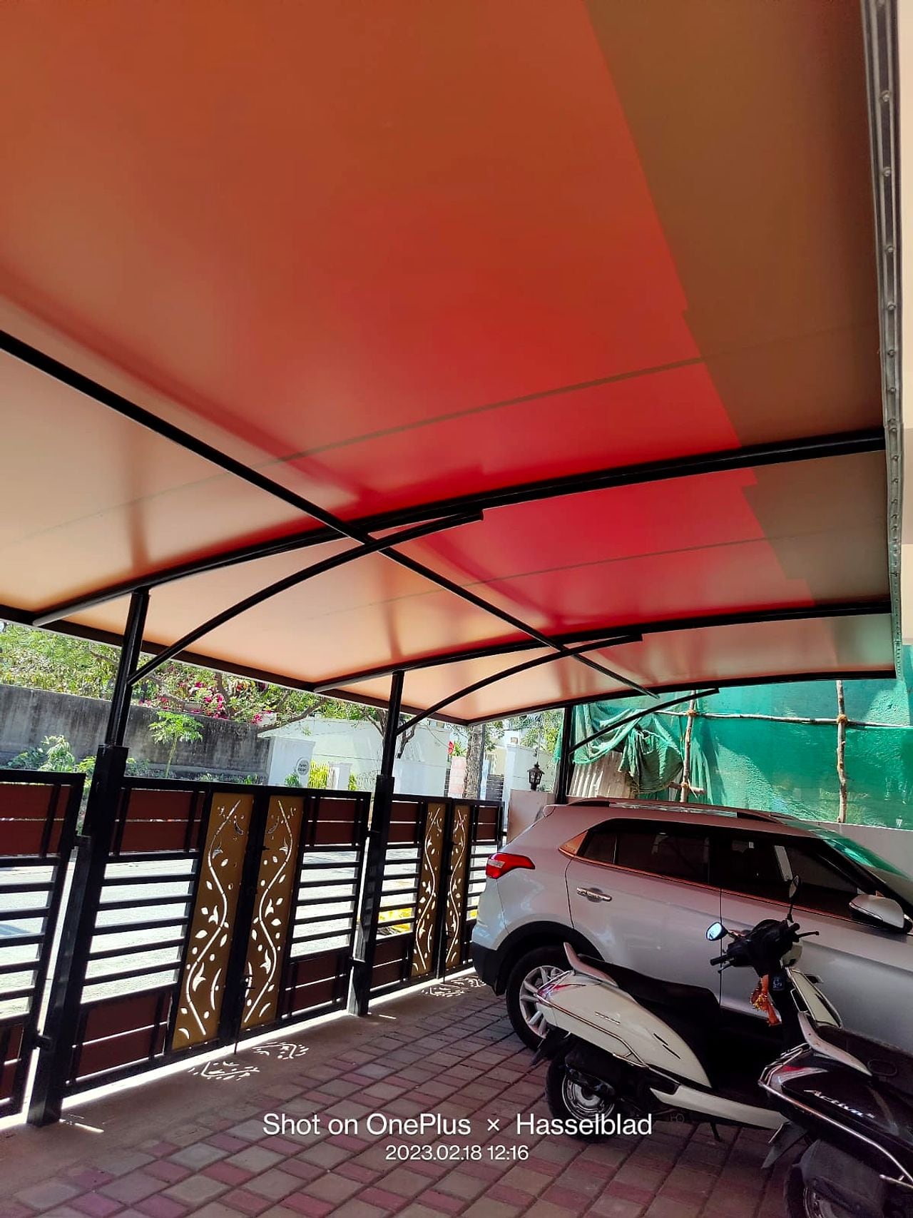 Tensile Car Park Canopy — Tensile Roofing & Car Park Structures by Boss Fabrication