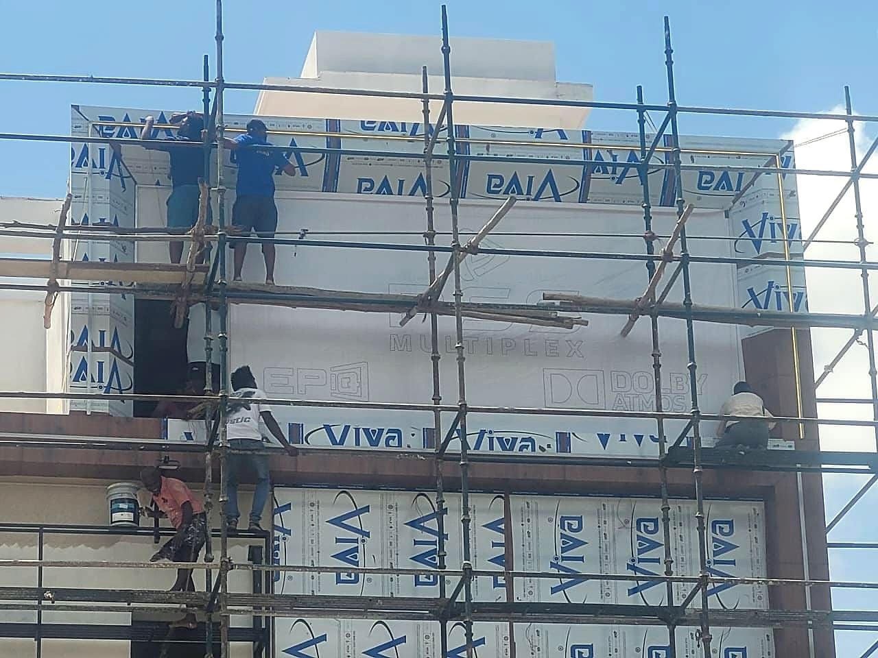 Trends Showroom — Under Execution — MS Elevation & Facade Fabrication by Boss Fabrication